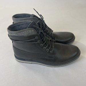 Sonoma Boots Snfindlay Grey Lace up Lined Mens Size 13